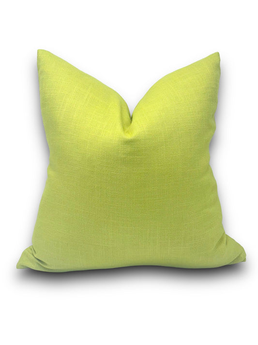 Pillow - Unknown - Green Linen - Pillow Cover