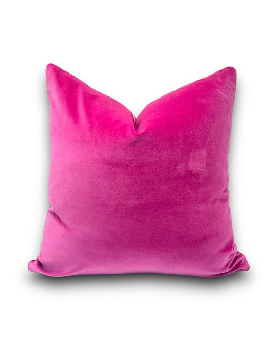 Pillow - Unknown - Pink Velvet - Pillow Cover